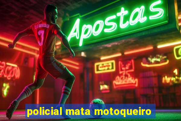 policial mata motoqueiro